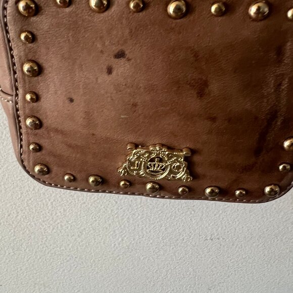 Y2K JUICY COUTURE MINI LEATHER WALLET BAG - Picture 2 of 5